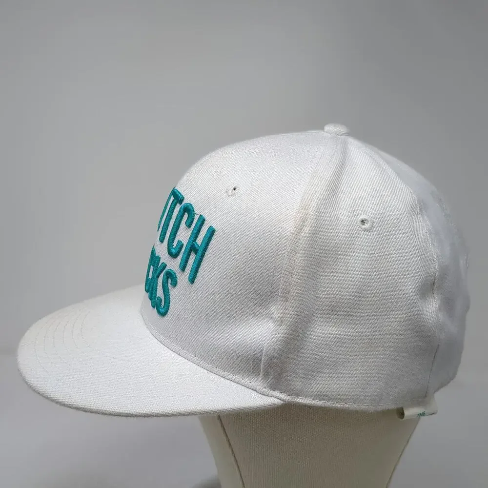 The Glenlivet Baseball Cap White One Size Scotch Rocks Snapback Acrylic hat